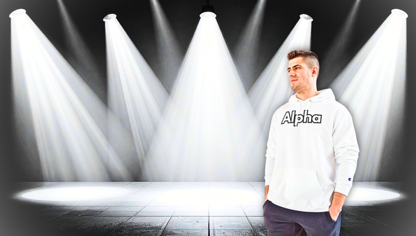 Alpha Hoodie — Bold Minimalist Champion Hoodie