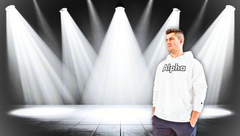 Alpha Hoodie — Bold Minimalist Champion Hoodie