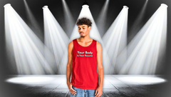 Tank Top — “Your Body Is Your Resume” Motivational Graphic Tank