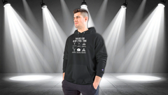 Champion Hoodie — 'Things I Do In My Spare Time' Graphic Hoodie for Casual Athleisure