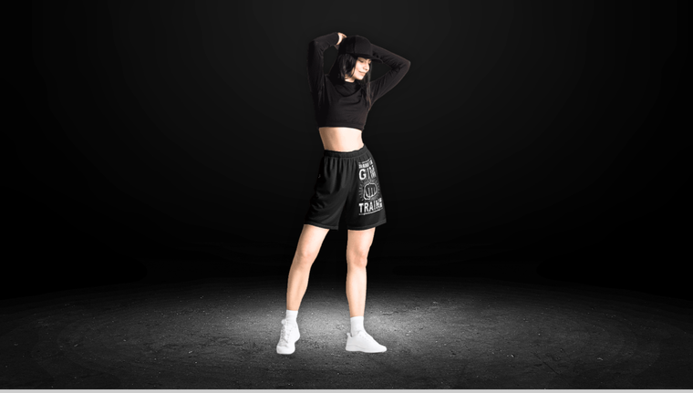 Unisex mesh shorts