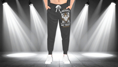 Athletic Joggers — “In Weights We Trust” Muscle Gym Joggers