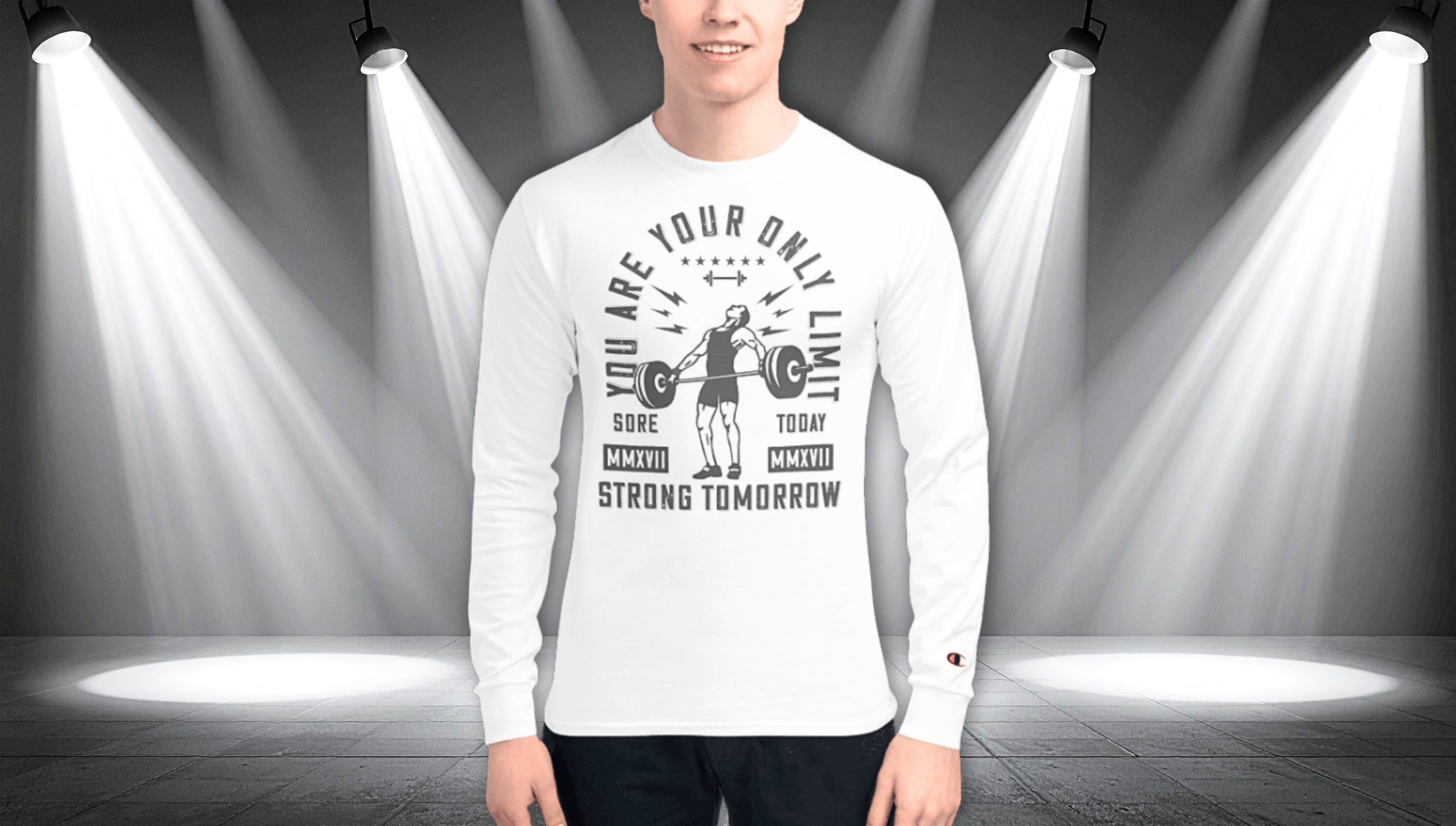 Men's Champion Long Sleeve Shirt