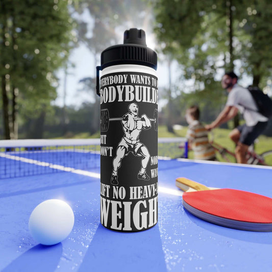 Stainless Steel Water Bottle, Sports Lid