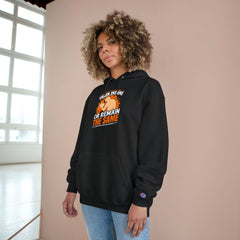 Hoodie — "Train Insane or Remain the Same" Motivational Gym Hoodie