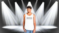 Tank Top — “Your Body Is Your Resume” Motivational Graphic Tank