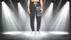 Gym Trainer Athletic Joggers – “Trainer of the Gym” Motivational Workout Pants