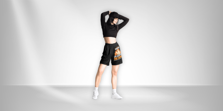 Unisex mesh shorts