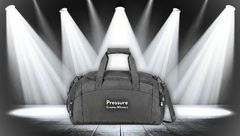 Pressure Creates Winners Gym Bag — Motivational Sports Duffel for Fitness & Travel