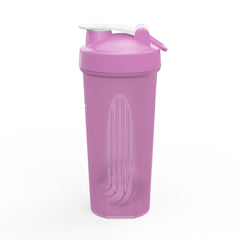 Protein Shaker Bottle - Leakproof Gym Mixer with Mixing Ball