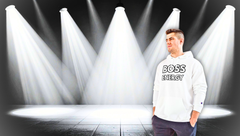 Boss Energy Hoodie — Bold Graphic Champion Hoodie