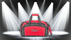 Pressure Creates Winners Gym Bag — Motivational Sports Duffel for Fitness & Travel