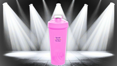 Protein Shaker Bottle — "Sweat Now, Shine Later" Gym Shake Cup