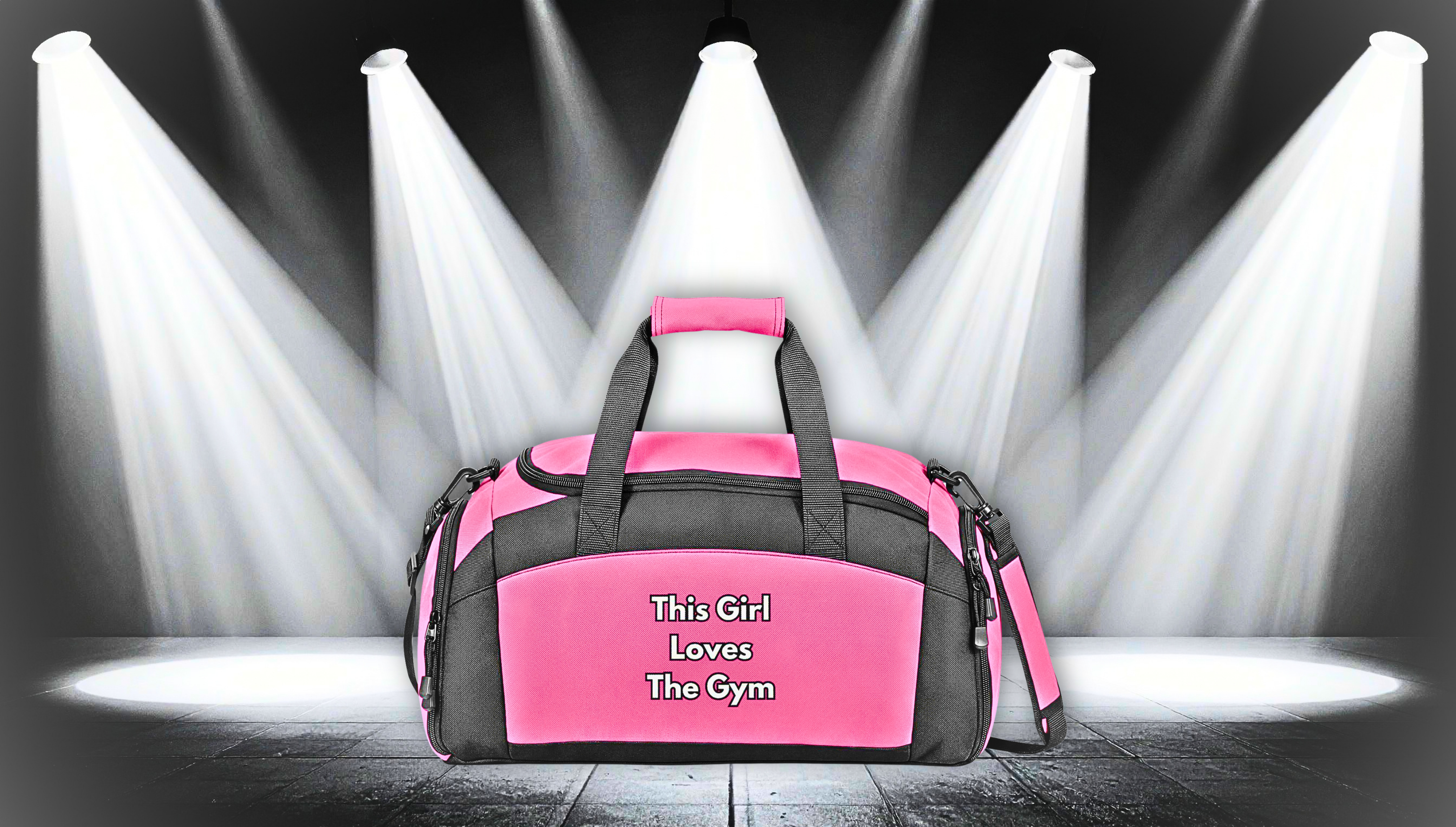 This Girl Loves The Gym Gym Bag