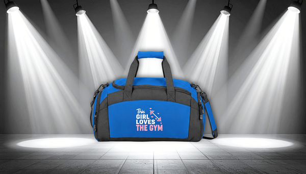 This Girl Loves The Gym Duffel Bag — Women's Workout Gym Bag
