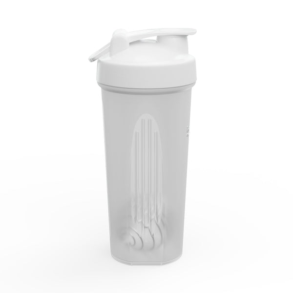 Protein Shaker Bottle - Leakproof Gym Mixer with Mixing Ball