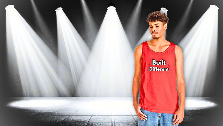 Built Different Tank Top