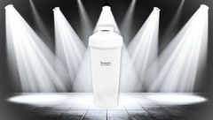 Protein Shaker Bottle - Leakproof Gym Mixer with Mixing Ball