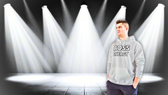 Boss Energy Hoodie — Bold Graphic Champion Hoodie