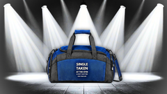 Gym Bag — "Single Taken at the Gym" Duffel for Workout Lovers