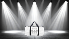 Fitness Skull Duffel Bag — Camo/Checker Gym Travel Bag