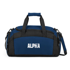 Alpha Gym Bag — Durable Athletic Duffel with 'ALPHA' Logo