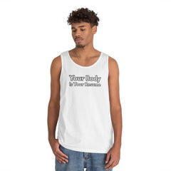 Tank Top — “Your Body Is Your Resume” Motivational Graphic Tank