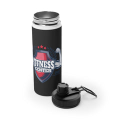 Durable Stainless Steel Water Bottle with Sports Lid - Perfect for Cyclists & Gym Enthusiasts