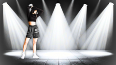 Unisex mesh shorts