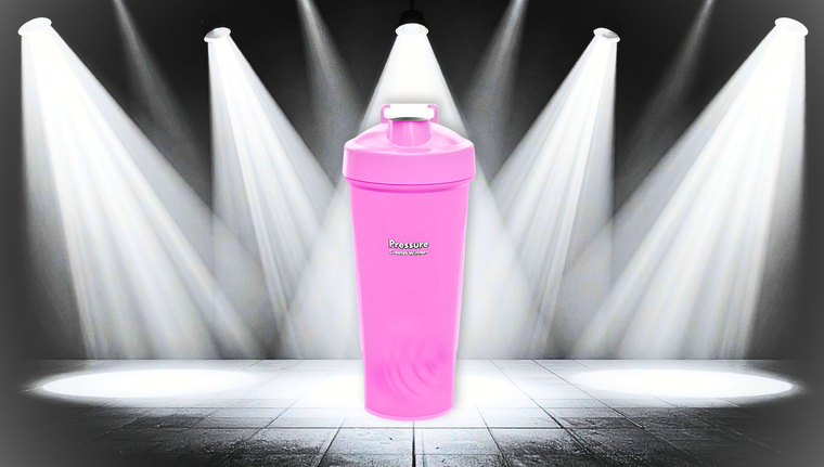 Protein Shaker Bottle - Leakproof Gym Mixer with Mixing Ball