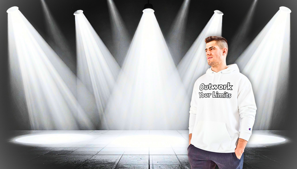 Outwork Your Limits Hoodie — Motivational Champion Hoodie for Athletes & Fitness Enthusiasts