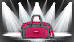 Pressure Creates Winners Gym Bag — Motivational Sports Duffel for Fitness & Travel
