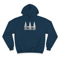 Hoodie — "Pressure Creates Winners" Motivational Champion Hoodie