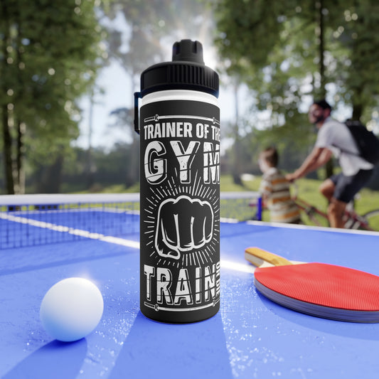 Gym Trainer Stainless Steel Water Bottle - Perfect Sport Hydration Gear