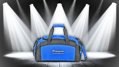 Pressure Creates Winners Gym Bag — Motivational Sports Duffle