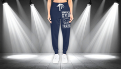 Gym Trainer Athletic Joggers – “Trainer of the Gym” Motivational Workout Pants