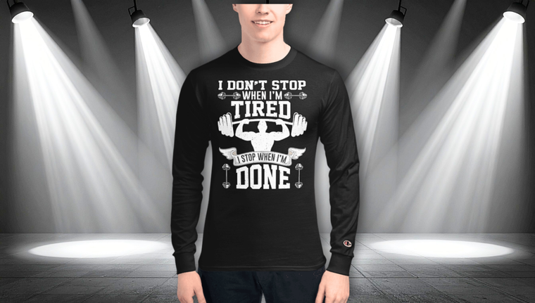 Men's Champion Long Sleeve Shirt