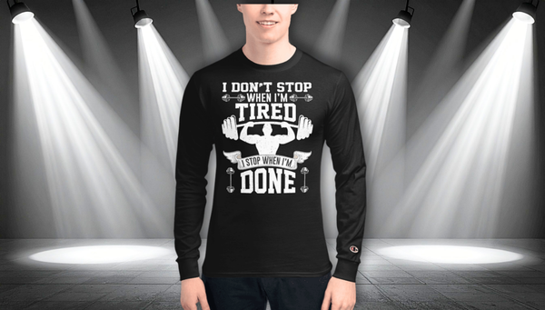 Men's Champion Long Sleeve Shirt