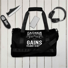All-over print gym bag